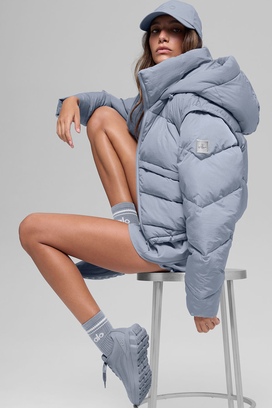 Alo Yoga Glacier Puffer - Winter Frost