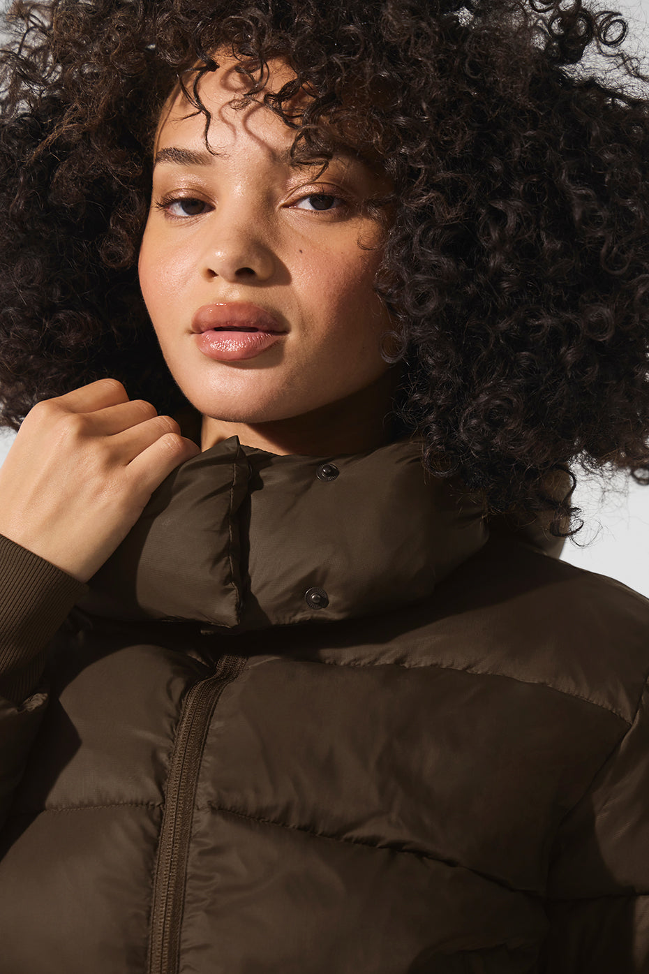 Alo Yoga Foxy Puffer Jacket - Espresso