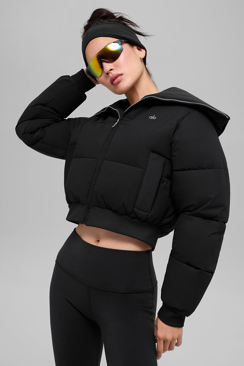 Alo Yoga Captivate Puffer - Black