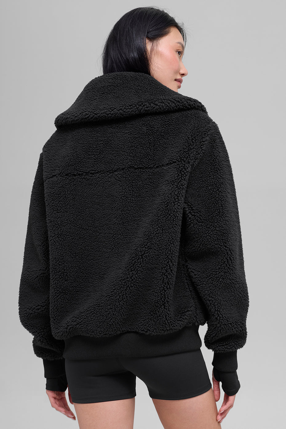 Alo Yoga Sherpa Downtown Jacket - Black
