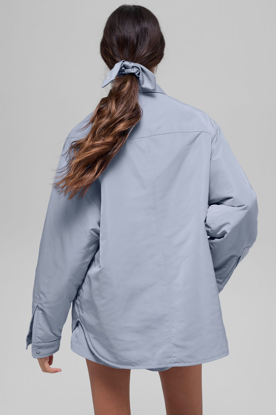 Alo Yoga Socialite Shacket - Winter Frost