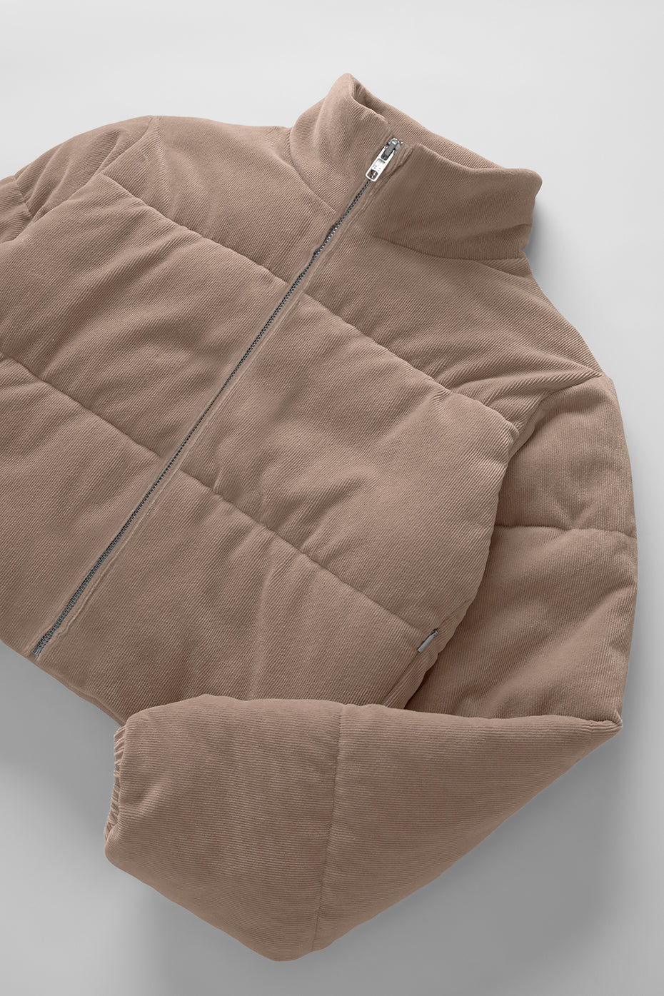 Alo Yoga Micro Corduroy Dreamy Puffer - Chai Latte
