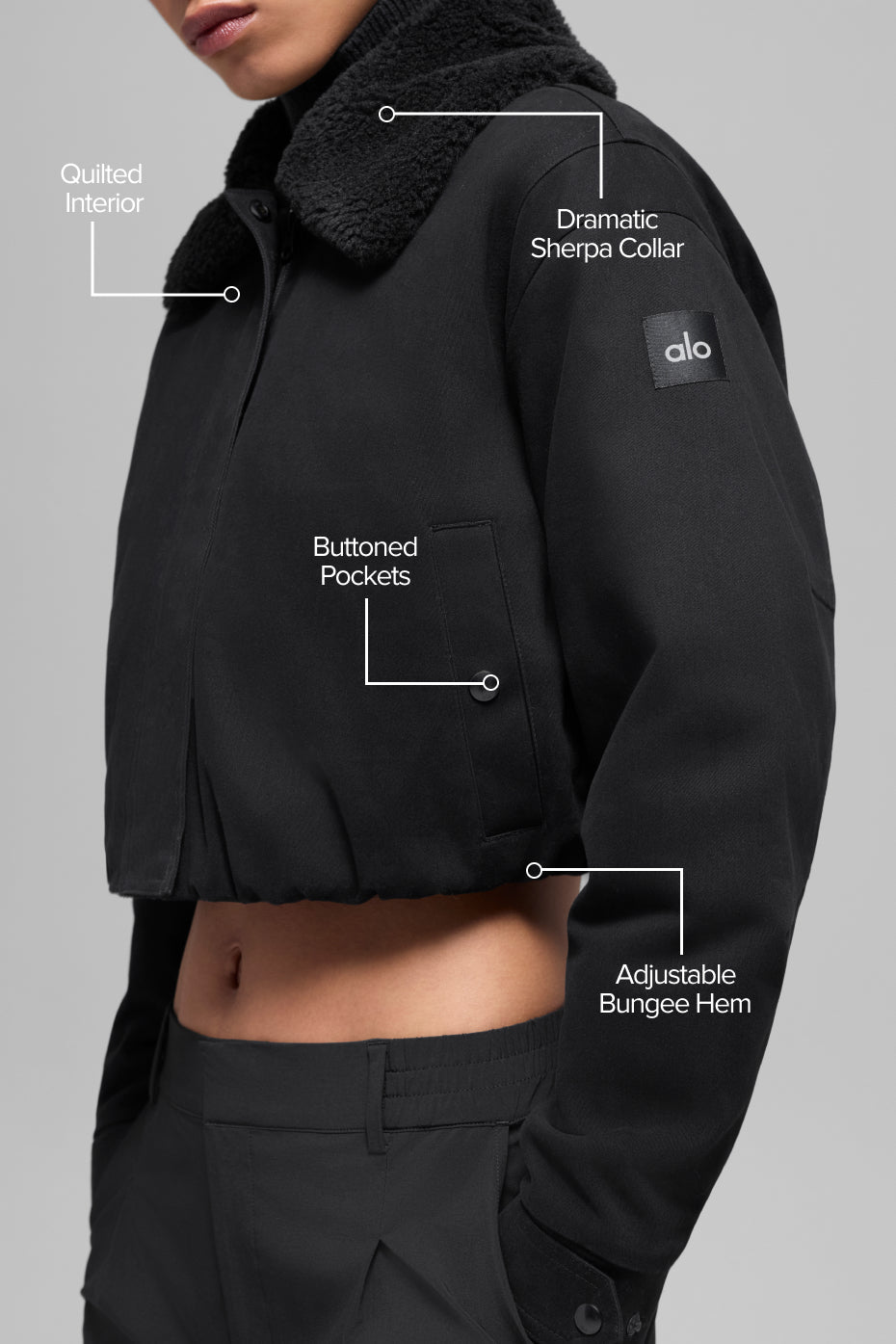Alo Yoga Navigator Jacket - Black
