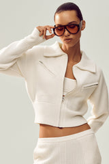 Alo Yoga Cashmere Radiate Jacket - Ivory