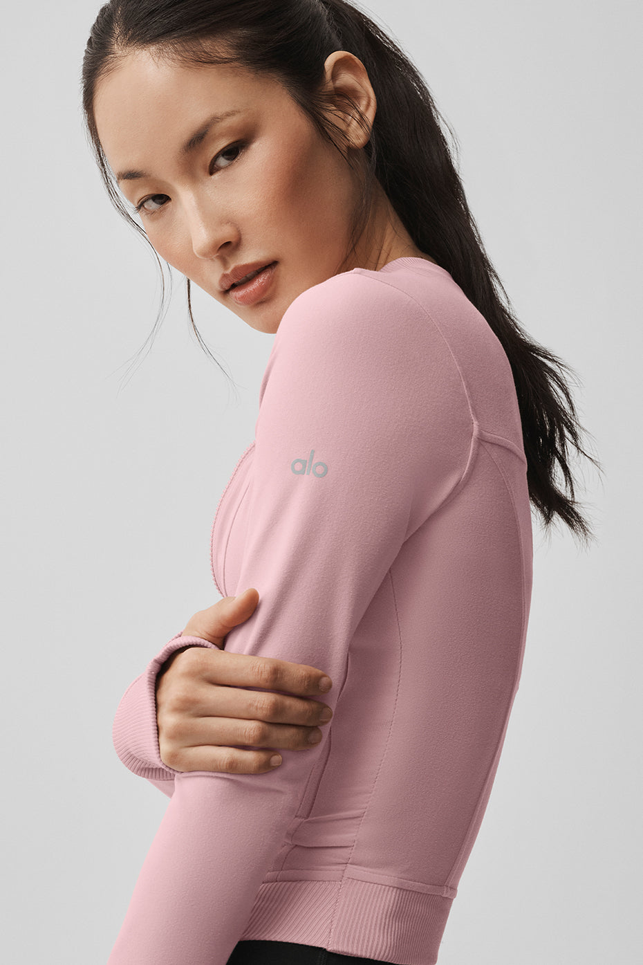 Alo Yoga Alosoft Recharge Jacket - Vintage Pink