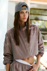 Alo Yoga Prismatic Jacket - Pink Moonlight