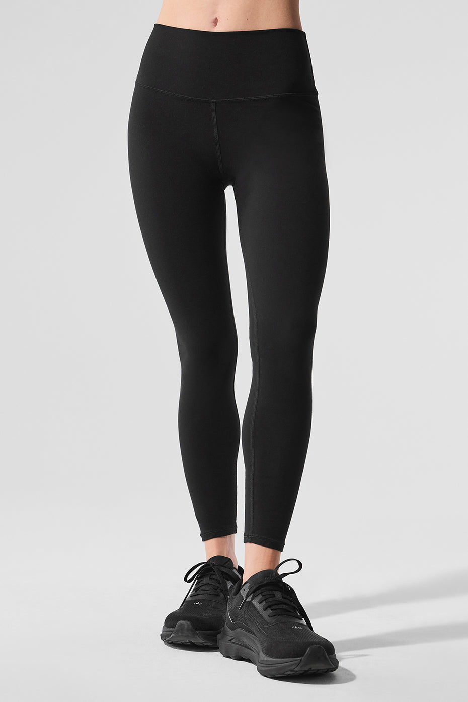 Alo Yoga Alosoft High-Waist 7/8 Highlight Legging - Black
