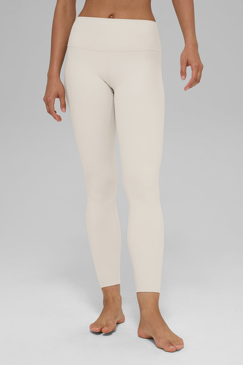 Alo Yoga Alosoft High-Waist 7/8 Highlight Legging - Bone