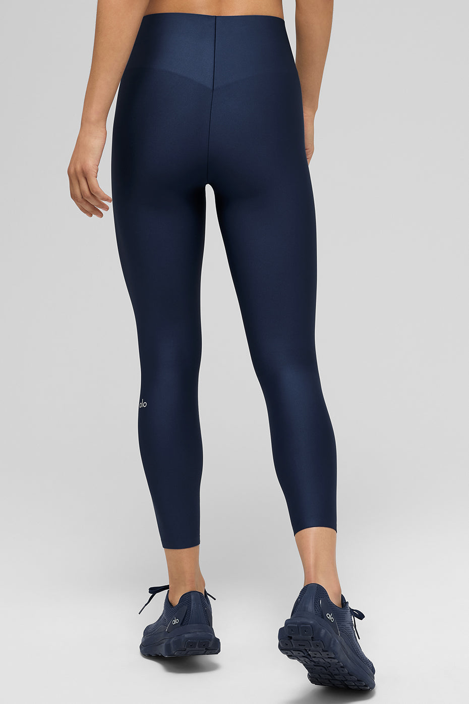 Alo Yoga Airlift Strength Extreme High-Waist 7/8 Legging - Navy