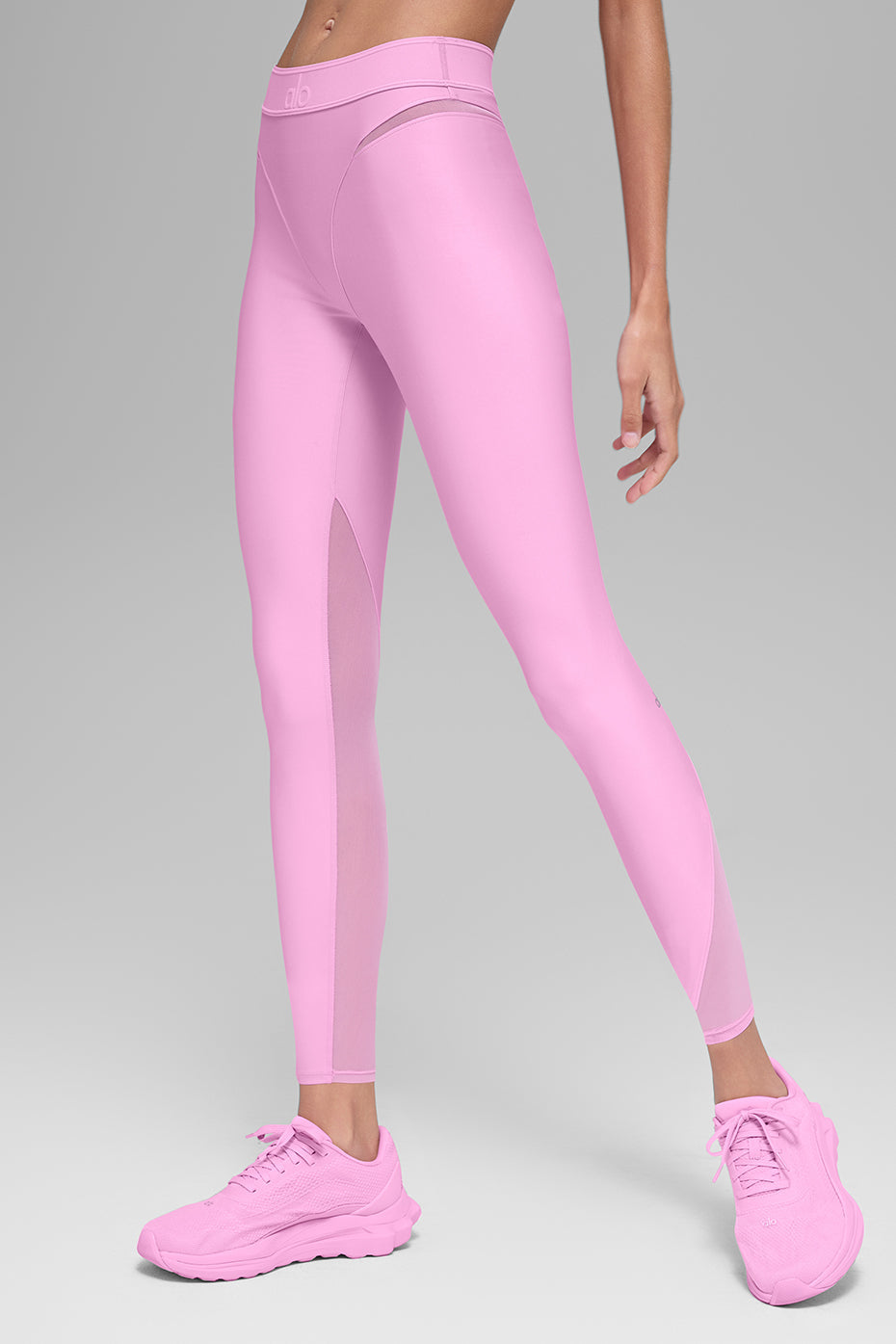 Alo Yoga Airlift High-Waist 7/8 Rebel Legging - Candy Heart Pink