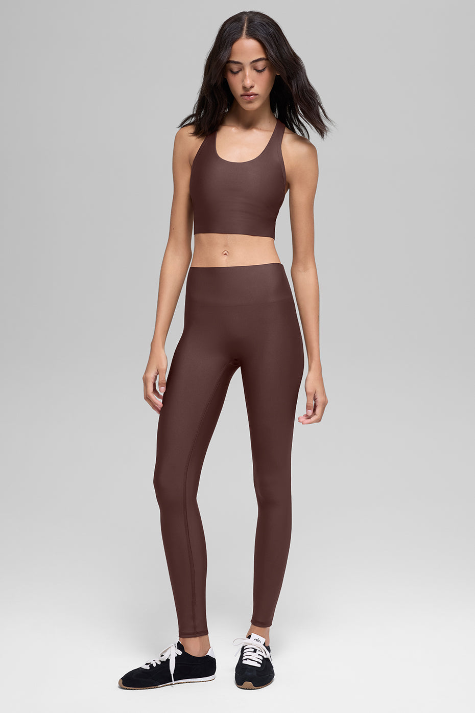 Alo Yoga Airlift High-Waist Sleek Legging - Brownstone