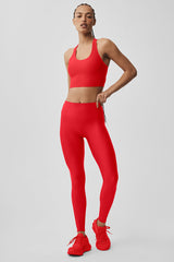 Alo Yoga Airlift High-Waist Sleek Legging - Bright Red
