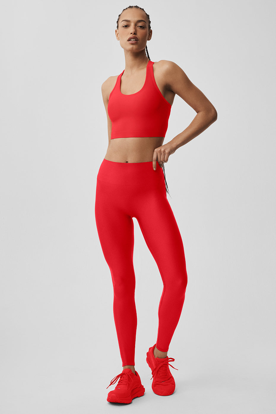Alo Yoga Airlift High-Waist Sleek Legging - Bright Red