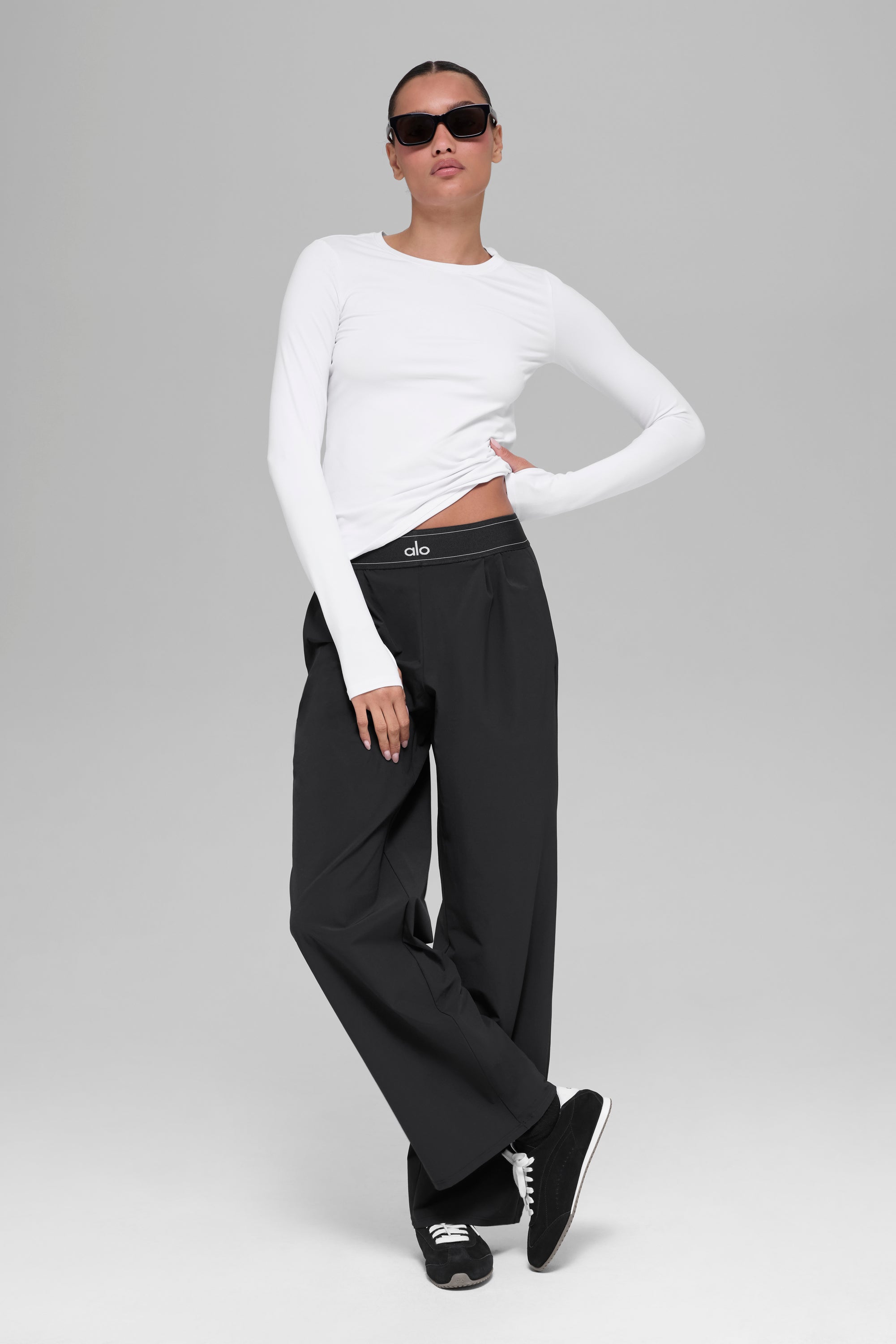 Alo Yoga Suit Up Trouser (Long) - Black