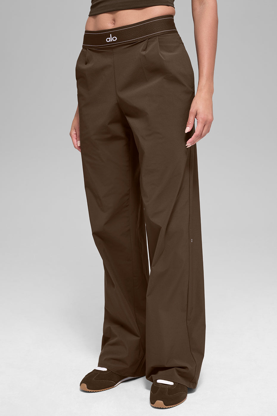 Alo Yoga Suit Up Trouser (Long) - Espresso