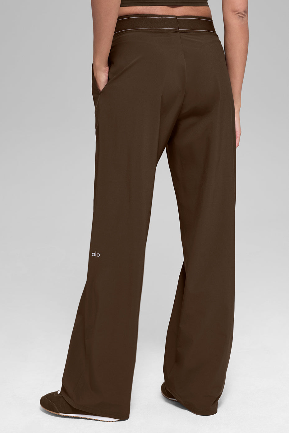 Alo Yoga Suit Up Trouser (Long) - Espresso