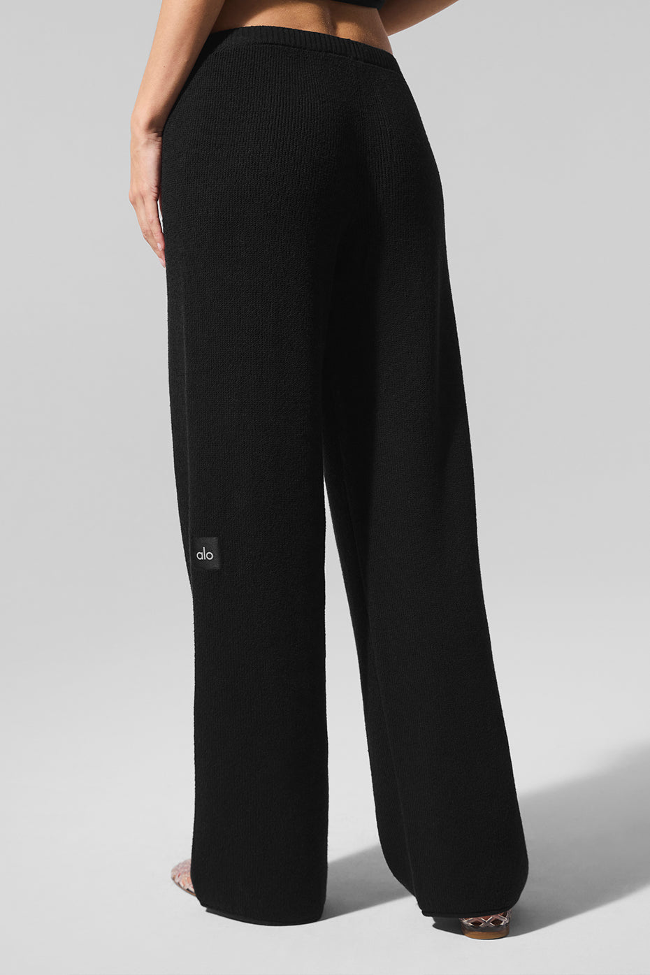 Alo Yoga Supernatural Sweater Pant - Black