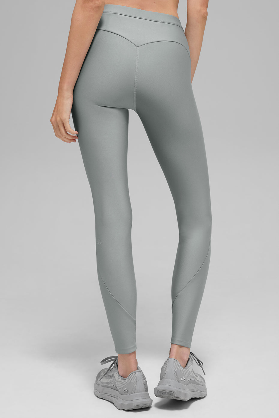 Alo Yoga Airlift High-Waist Light Speed Legging - Lunar Grey