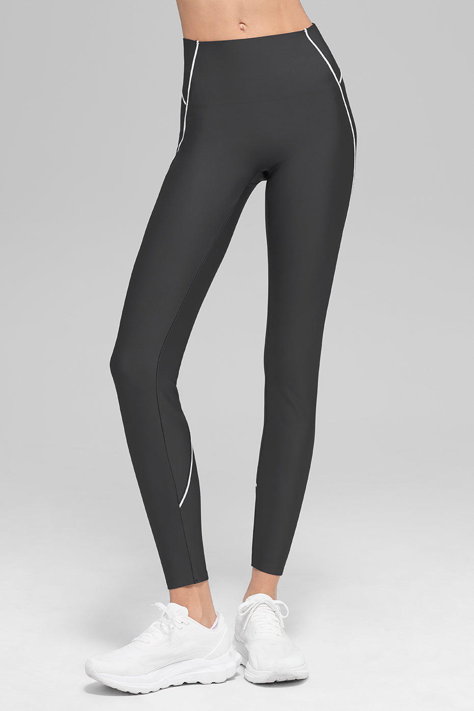 Alo Yoga Airlift High-Waist Haven Legging - Anthracite/White