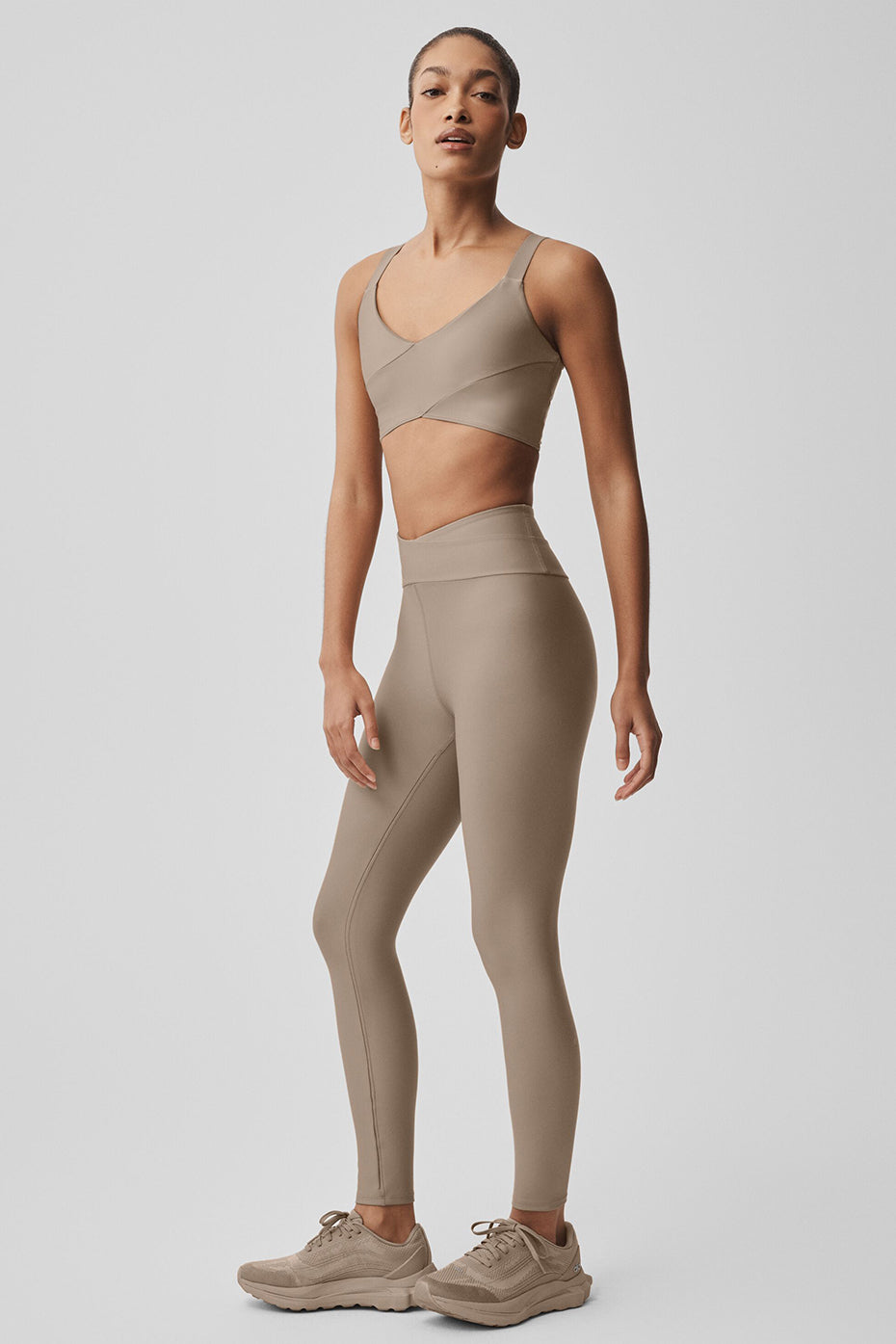 Alo Yoga Airlift High-Waist 7/8 Horizon Legging - Gravel