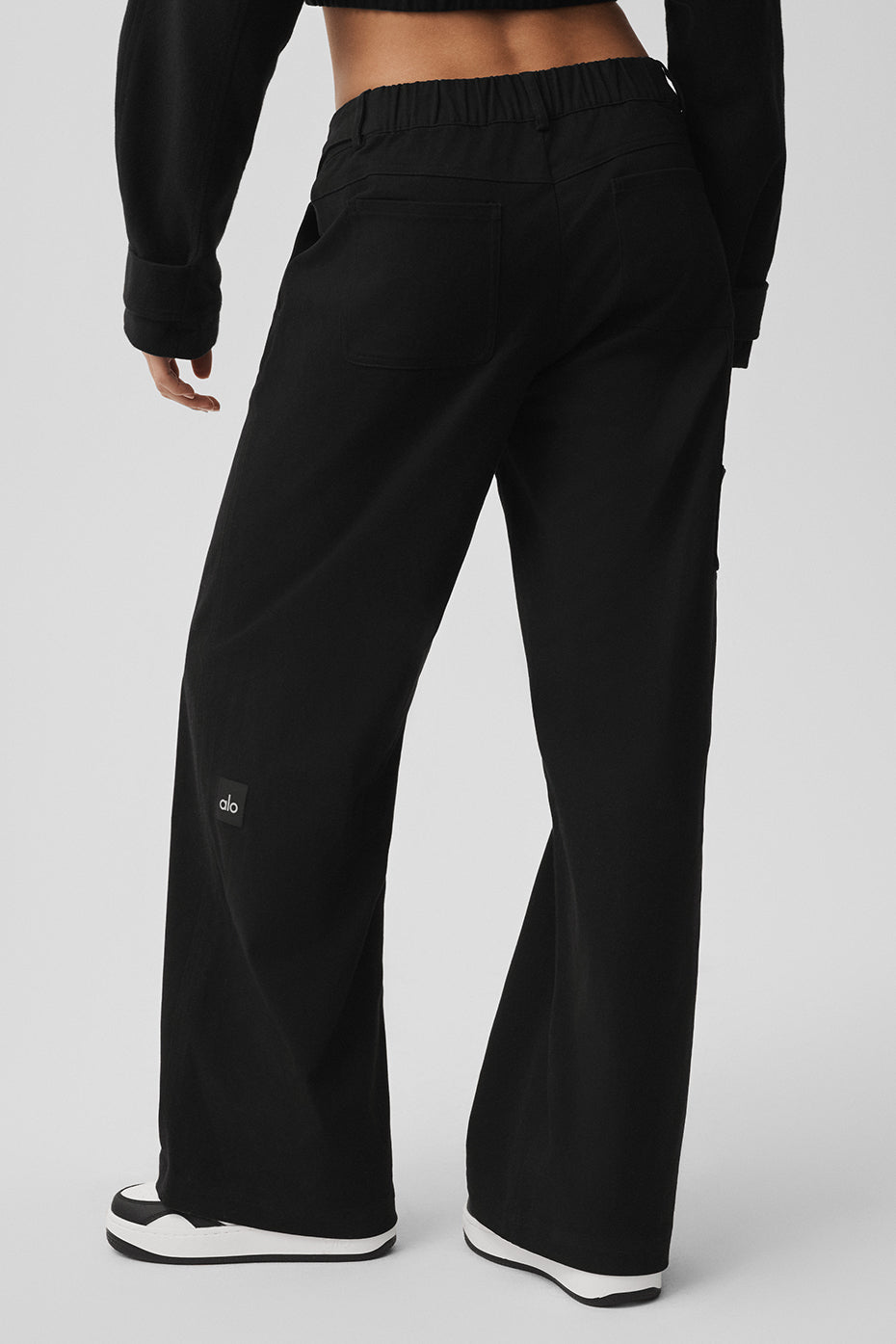 Alo Yoga High Road Straight Leg Pant - Black