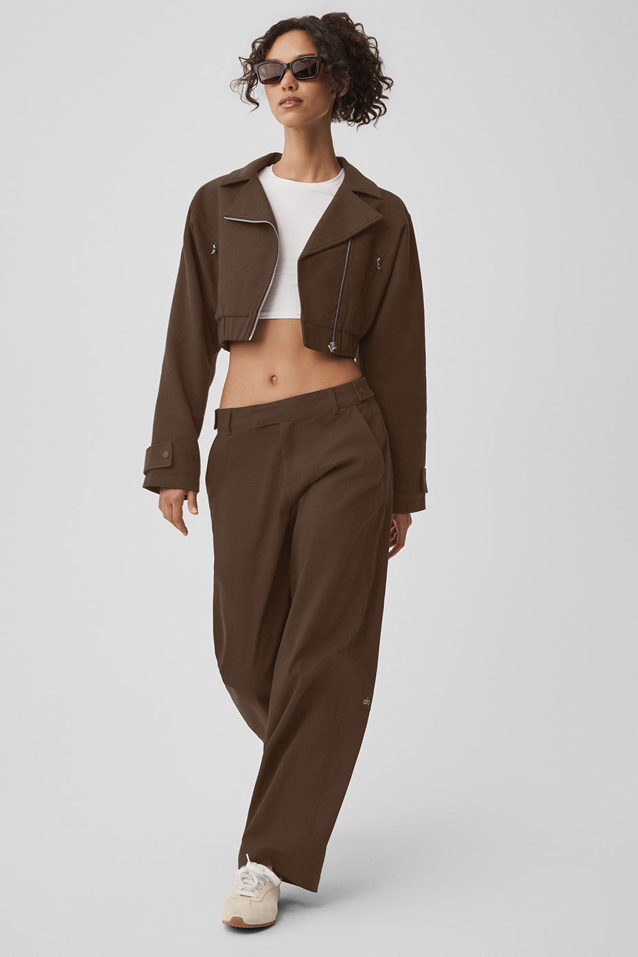 Alo Yoga High Road Straight Leg Pant - Espresso
