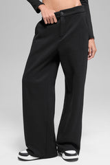 Alo Yoga High-Waist Sweatpant Trouser - Black