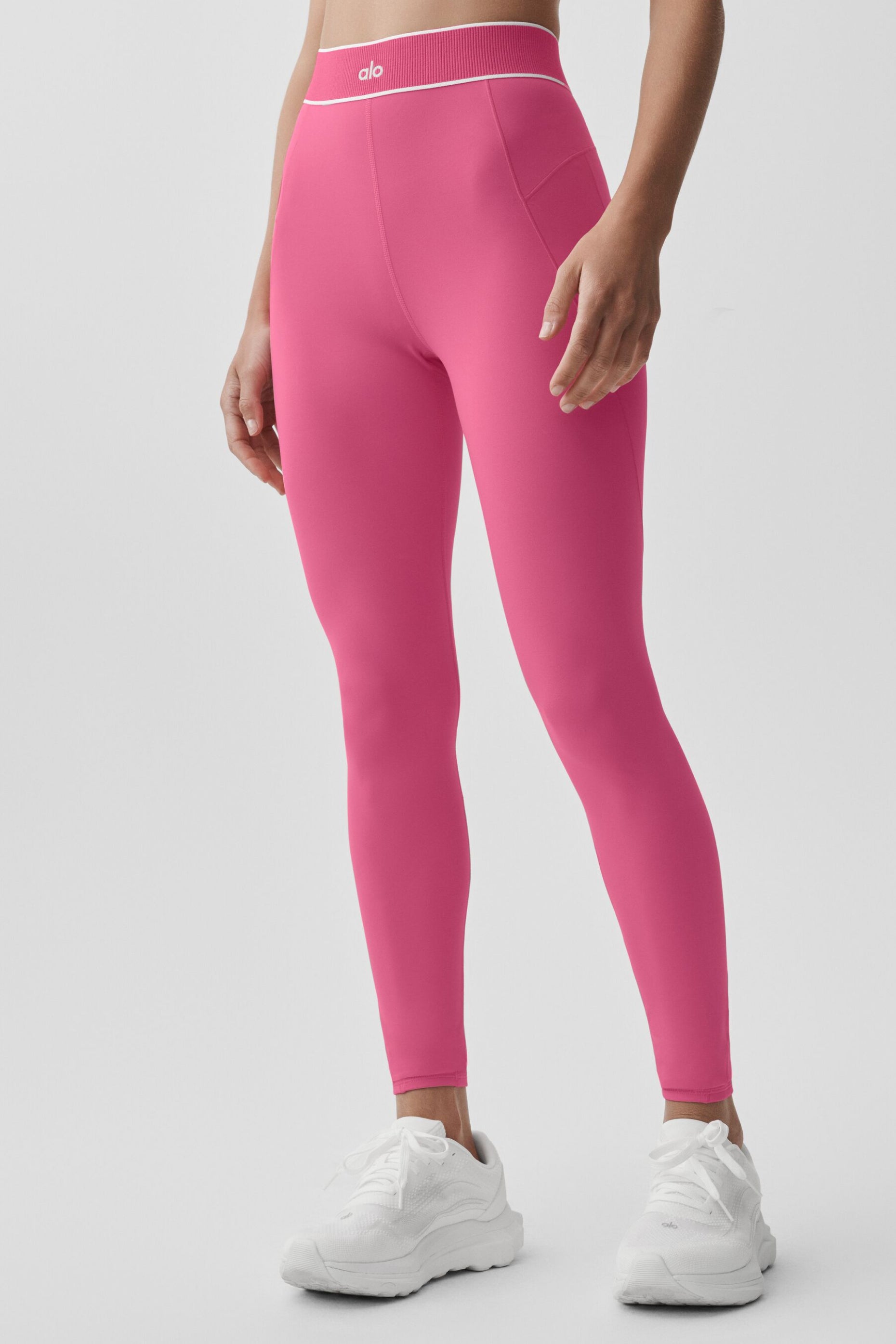 Alo Yoga ALO Softsculpt High-Waist Amp It Up Legging - Paradise Pink