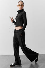 Alo Yoga Sway Mid-Rise On The Go Pant - Black