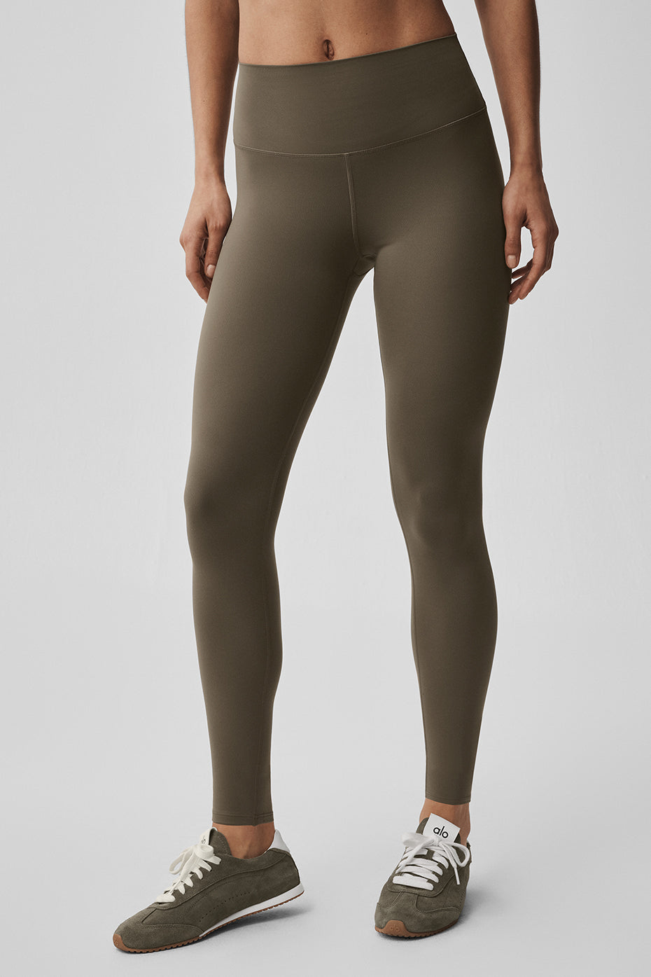 Alo Yoga ALO Softsculpt High-Waist 7/8 Legging - Olive Tree
