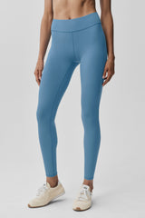 Alo Yoga Airbrush Mid-Rise 7/8 Legging - California Blue