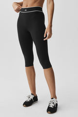Alo Yoga ALO Softsculpt High-Waist Amp It Up Capri - Black