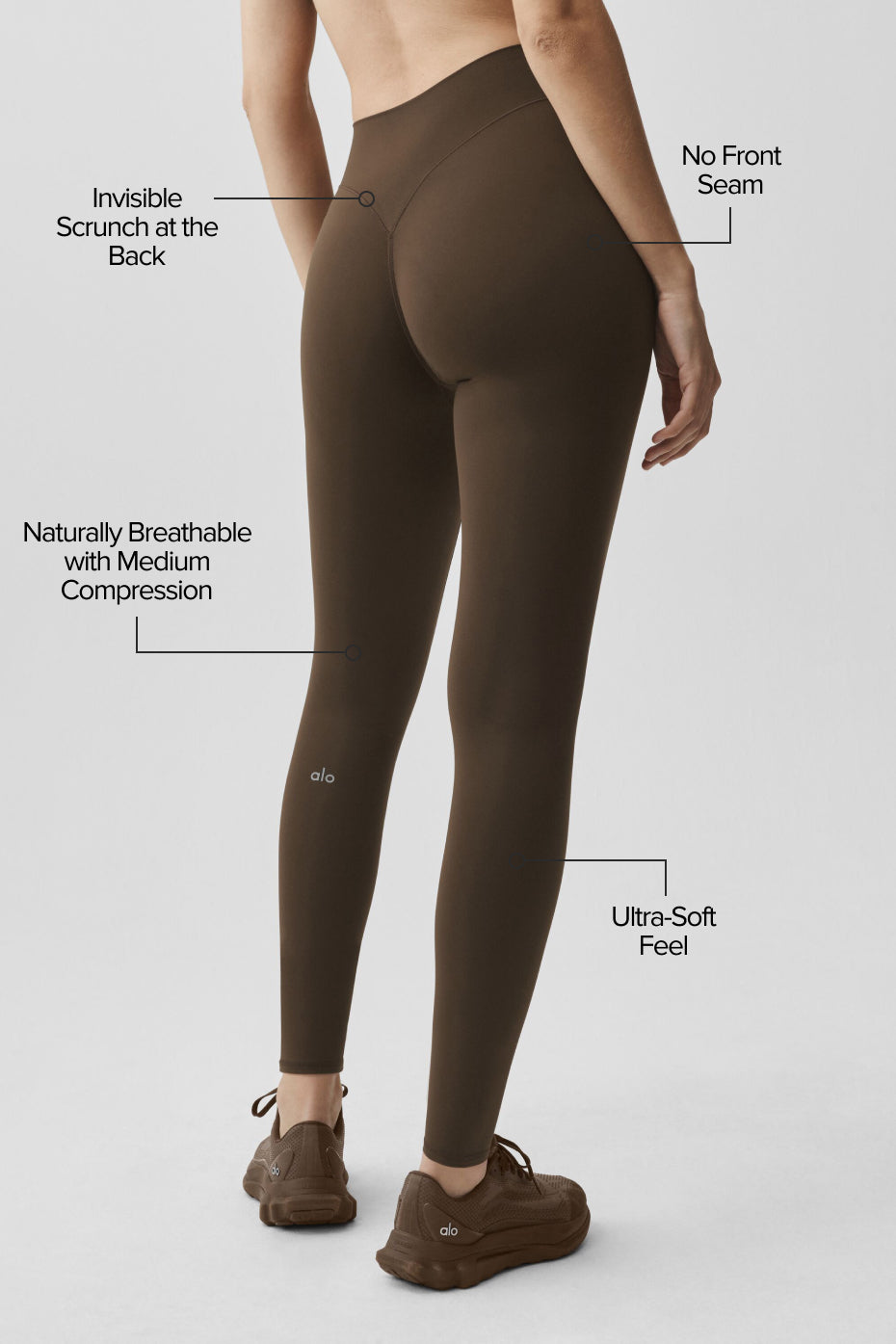 Alo Yoga ALO Softsculpt Define Legging - Espresso