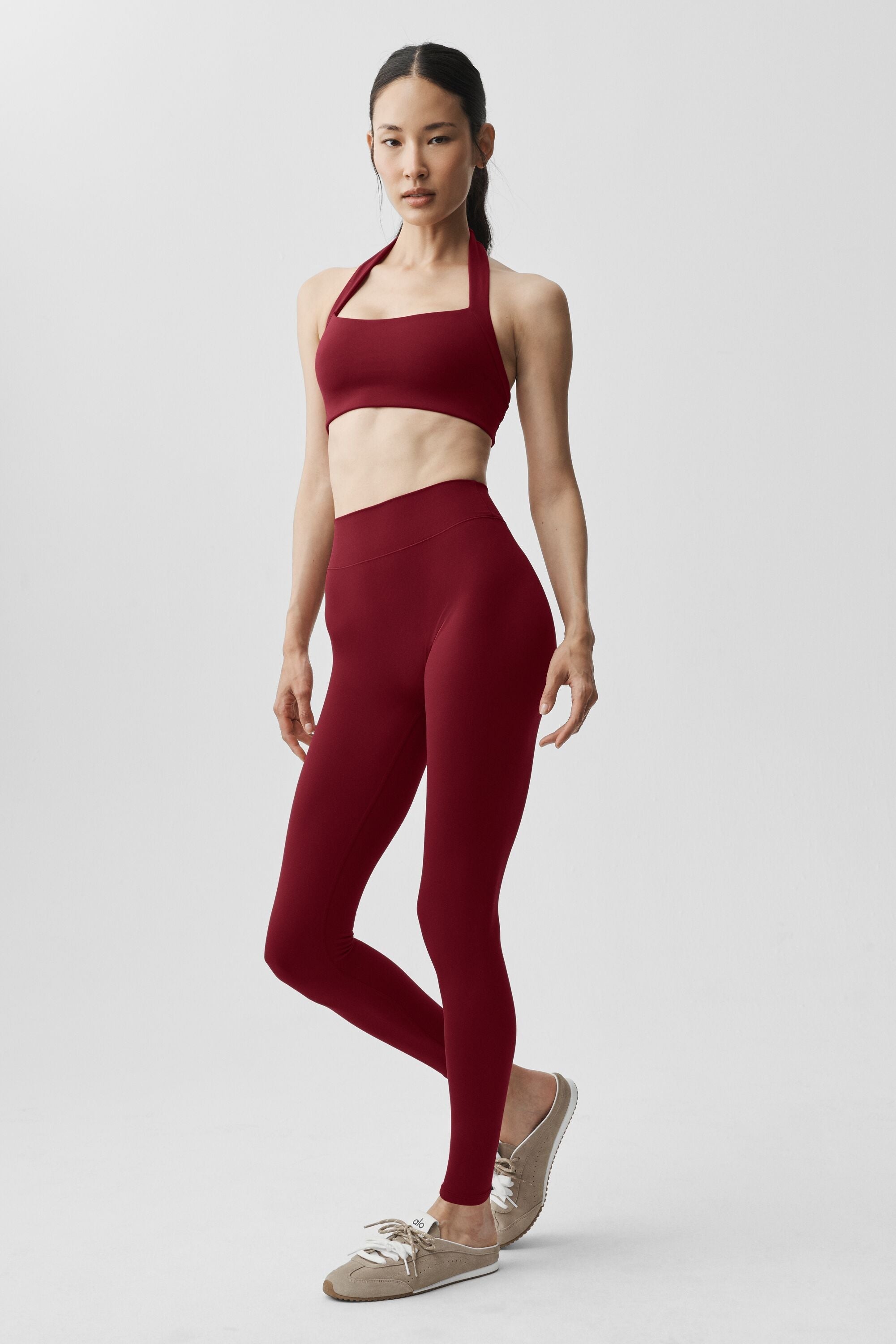 Alo Yoga ALO Softsculpt 7/8 Define Legging - Summer Romance Red