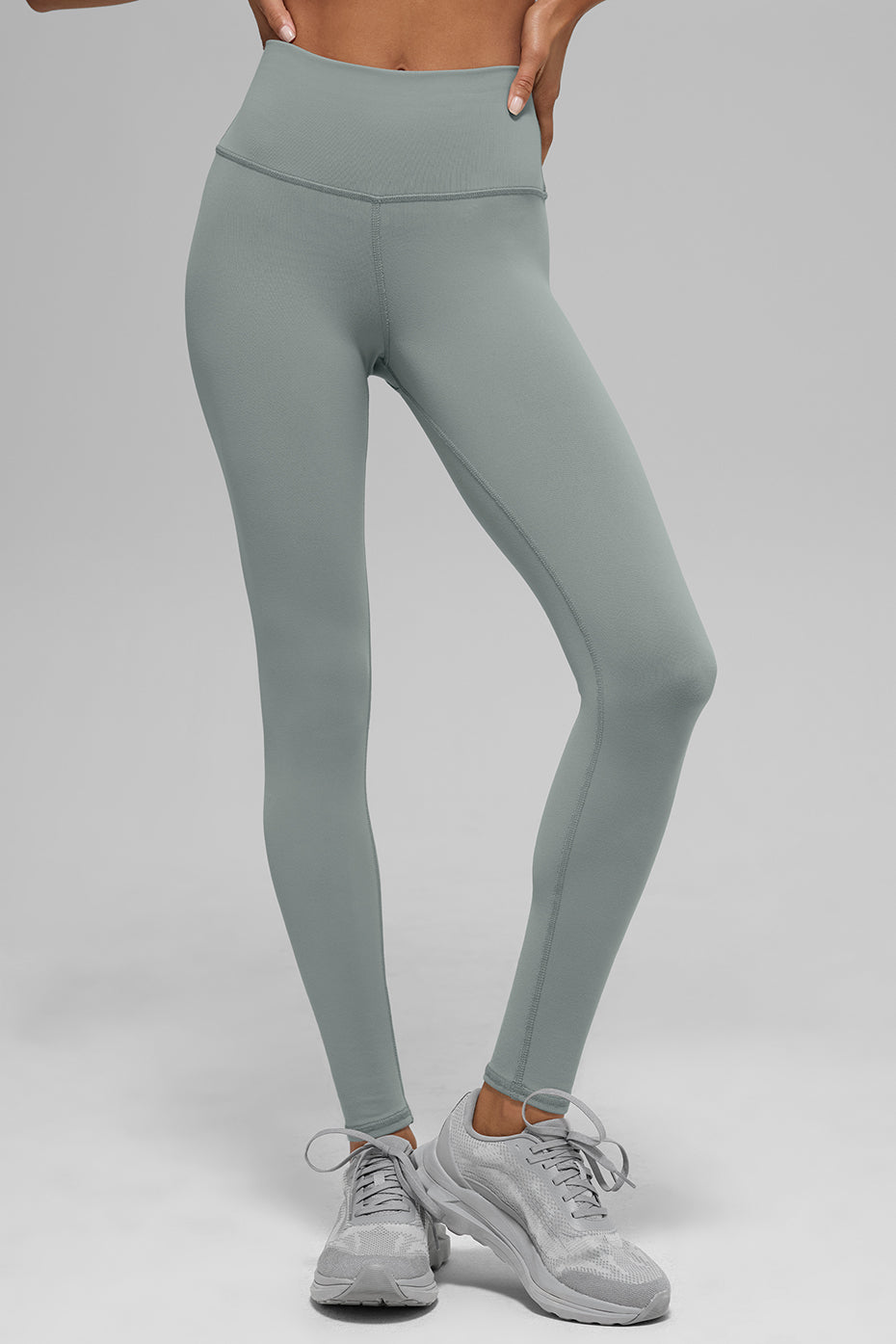 Alo Yoga High-Waist Airbrush Legging - Lunar Grey