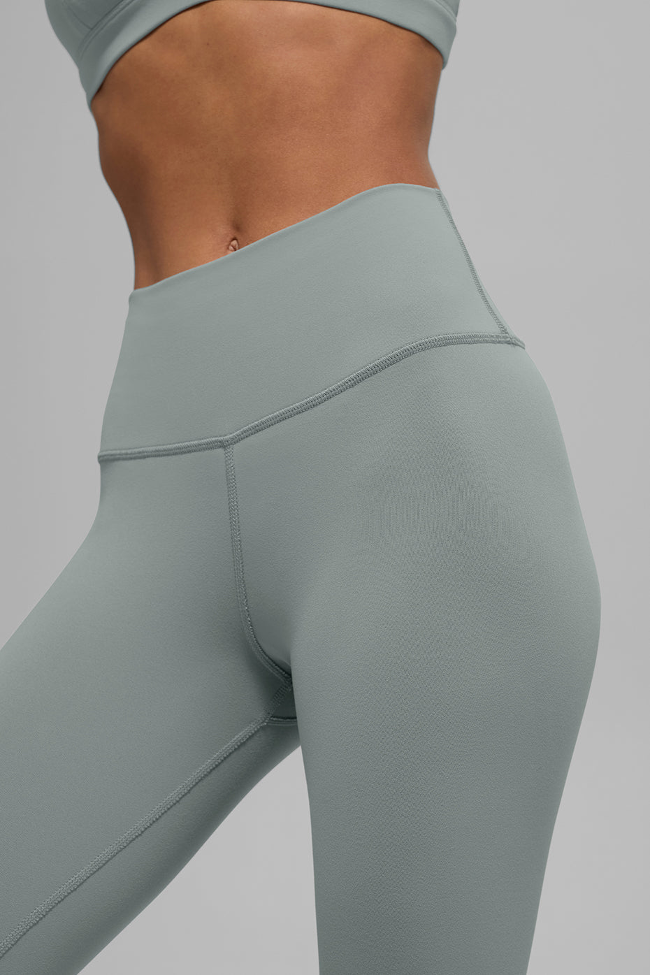 Alo Yoga High-Waist Airbrush Legging - Lunar Grey