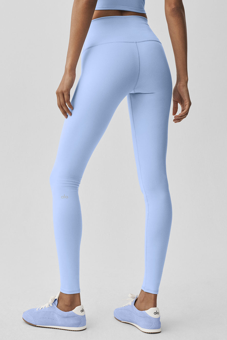 Alo Yoga High-Waist Airbrush Legging - Light Provence Blue