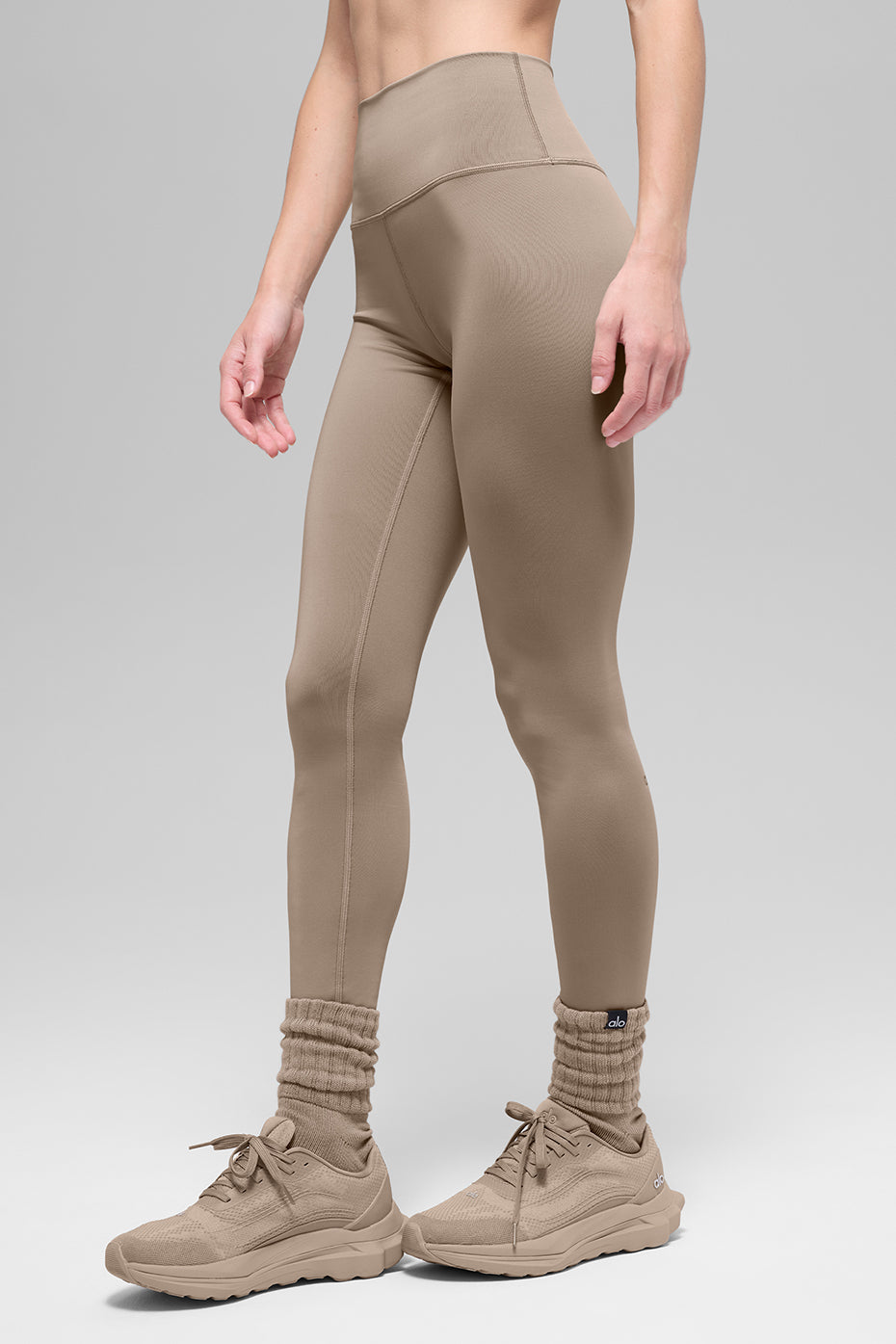 Alo Yoga High-Waist Airlift Legging - Gravel