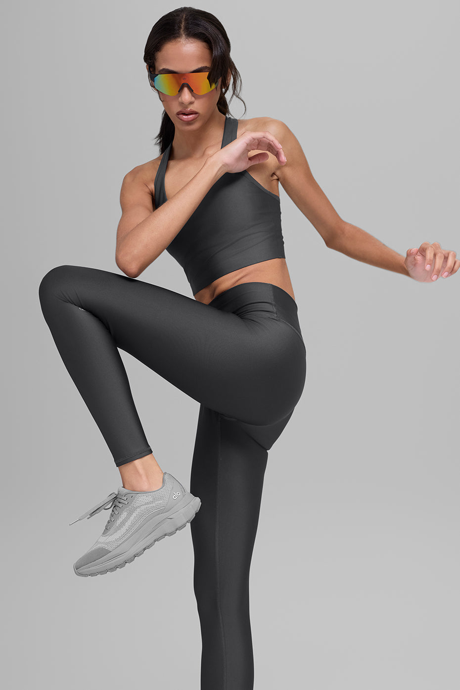 Alo Yoga 7/8 High-Waist Airlift Legging - Anthracite