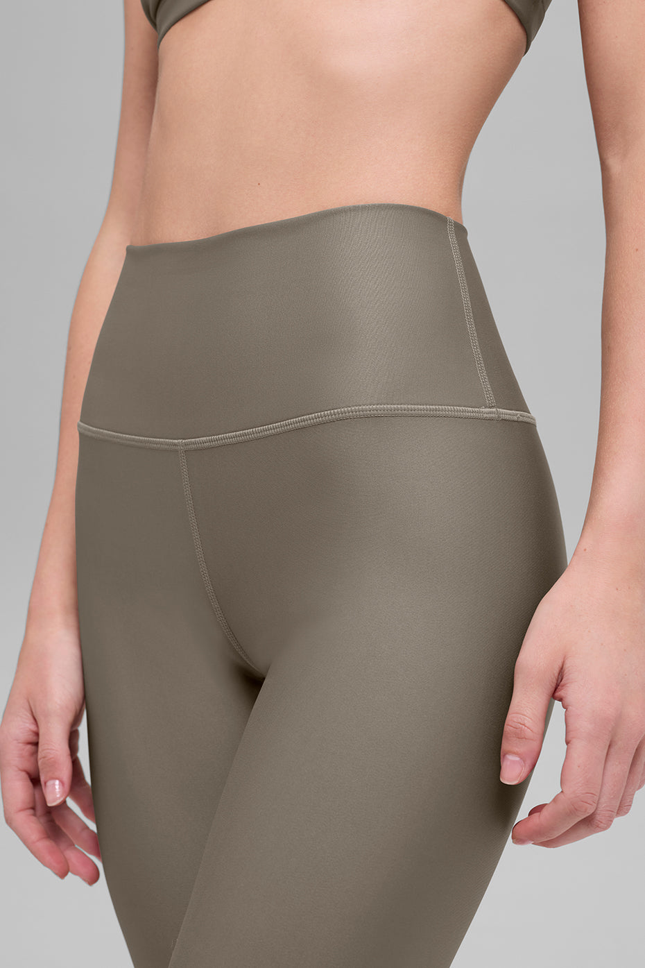 Alo Yoga 7/8 High-Waist Airlift Legging - Light Cocoa