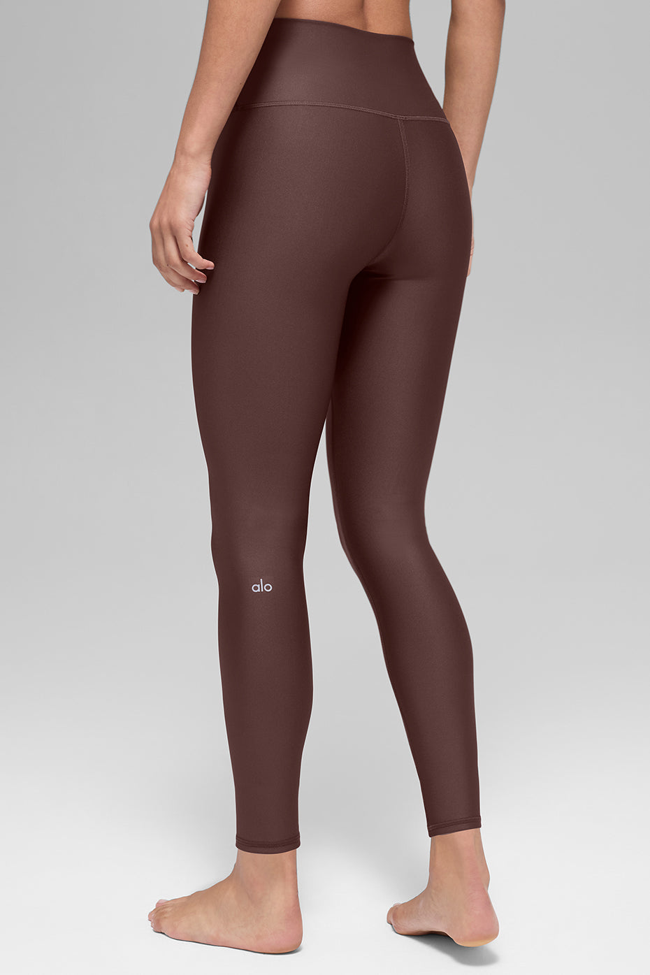 Alo Yoga 7/8 High-Waist Airlift Legging - Brownstone