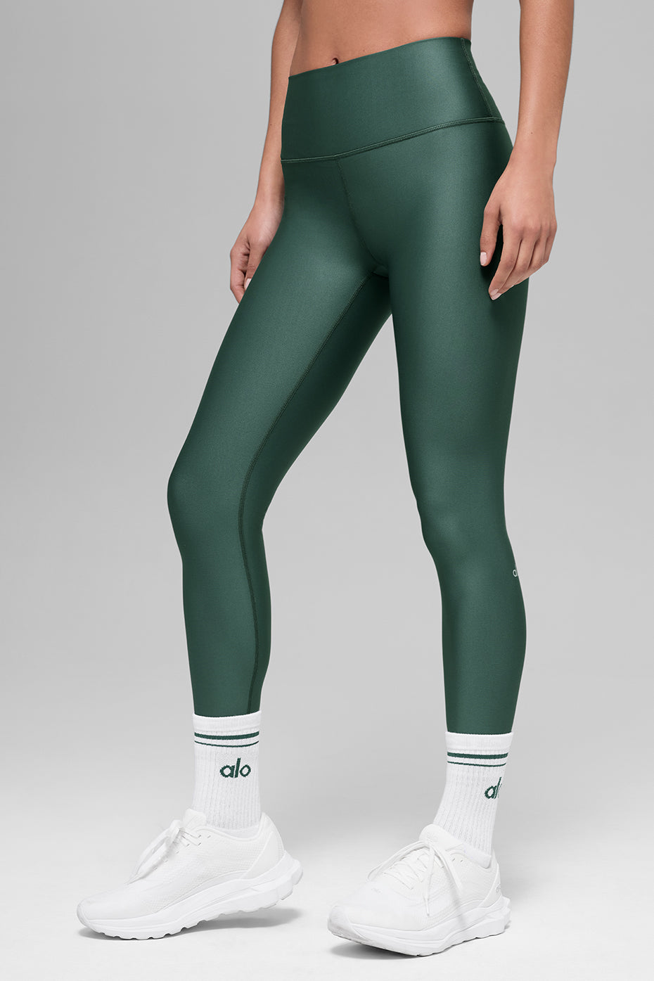 Alo Yoga 7/8 High-Waist Airlift Legging - Clover Green
