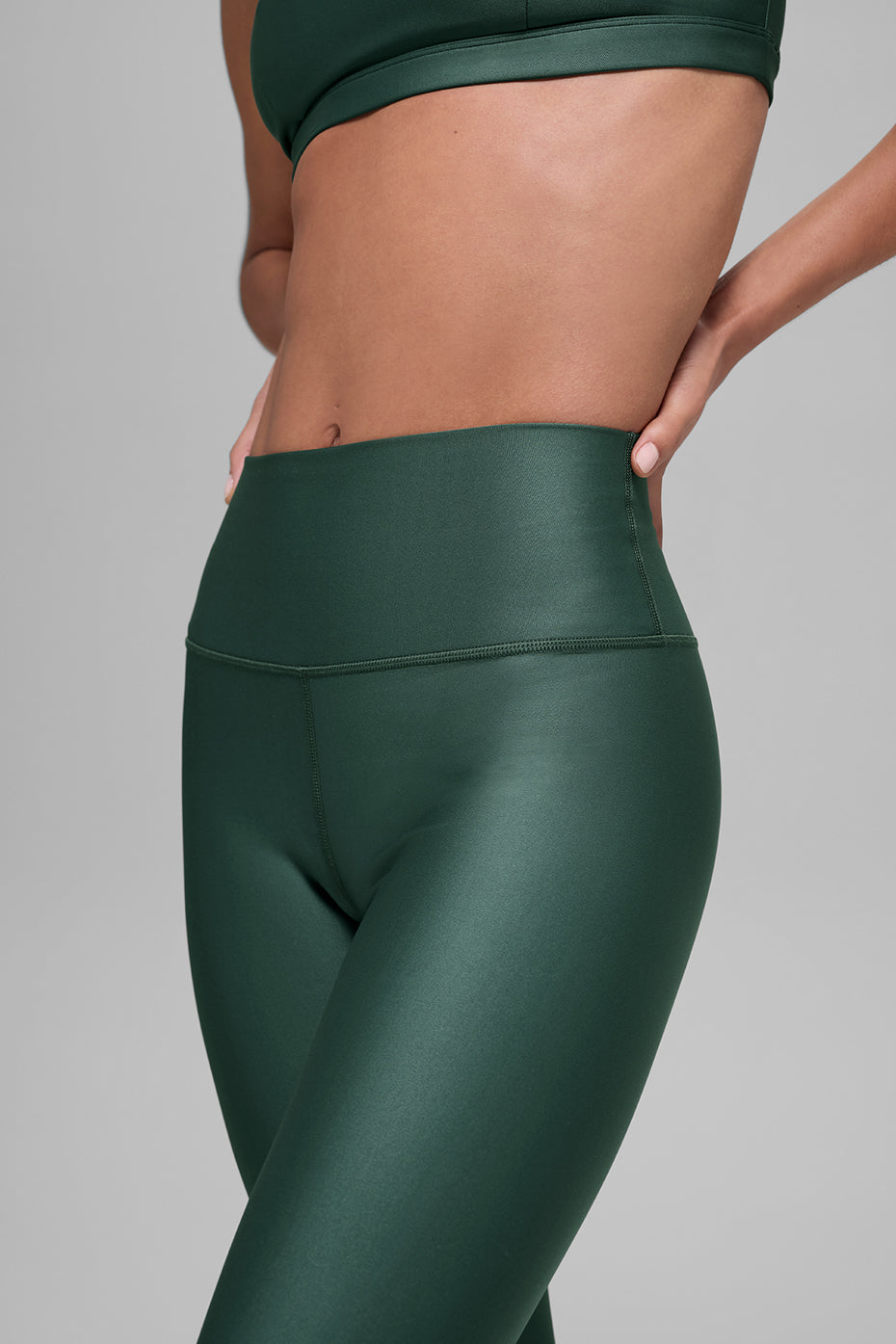 Alo Yoga 7/8 High-Waist Airlift Legging - Clover Green