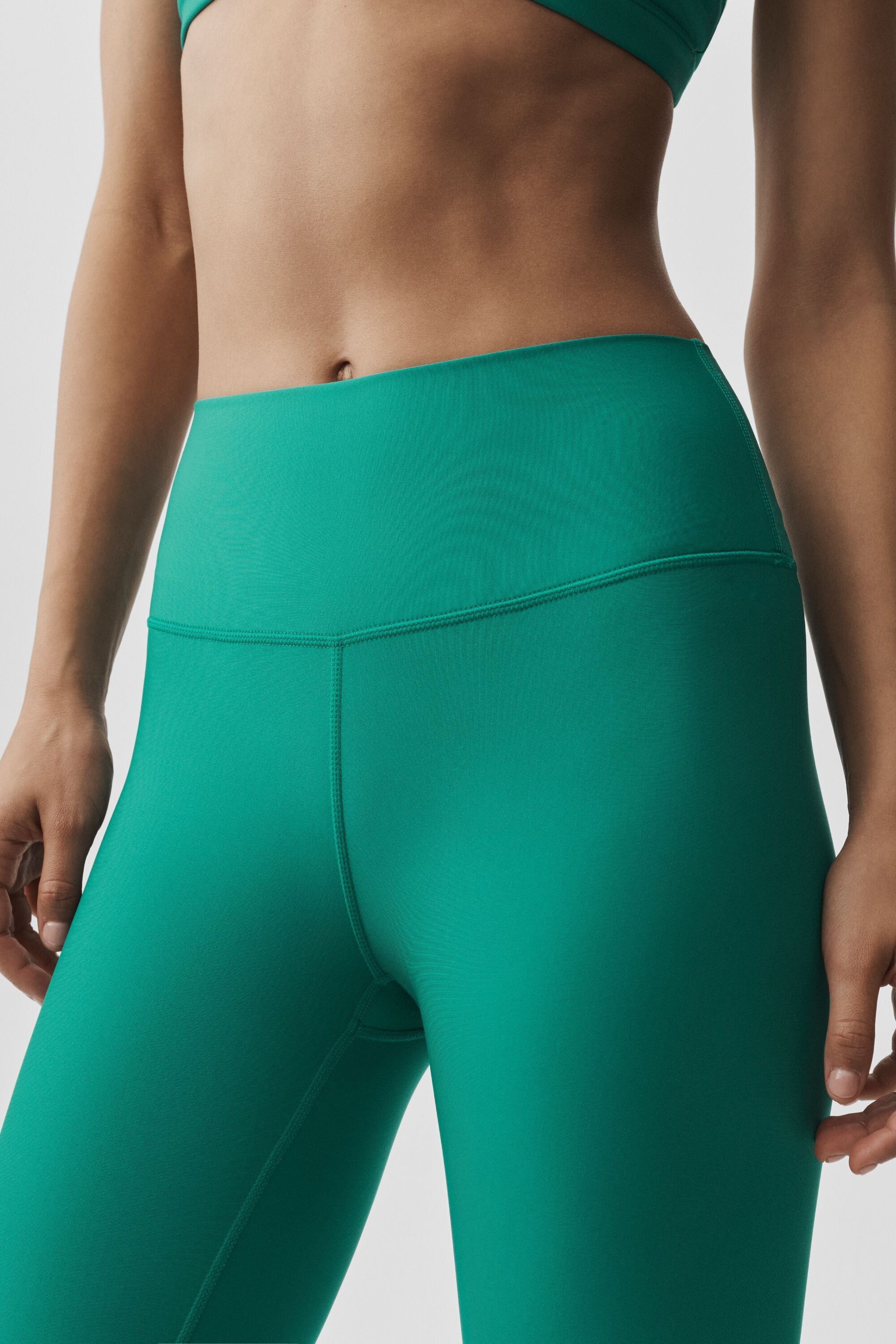 Alo Yoga 7/8 High-Waist Airlift Legging - Emerald Isle