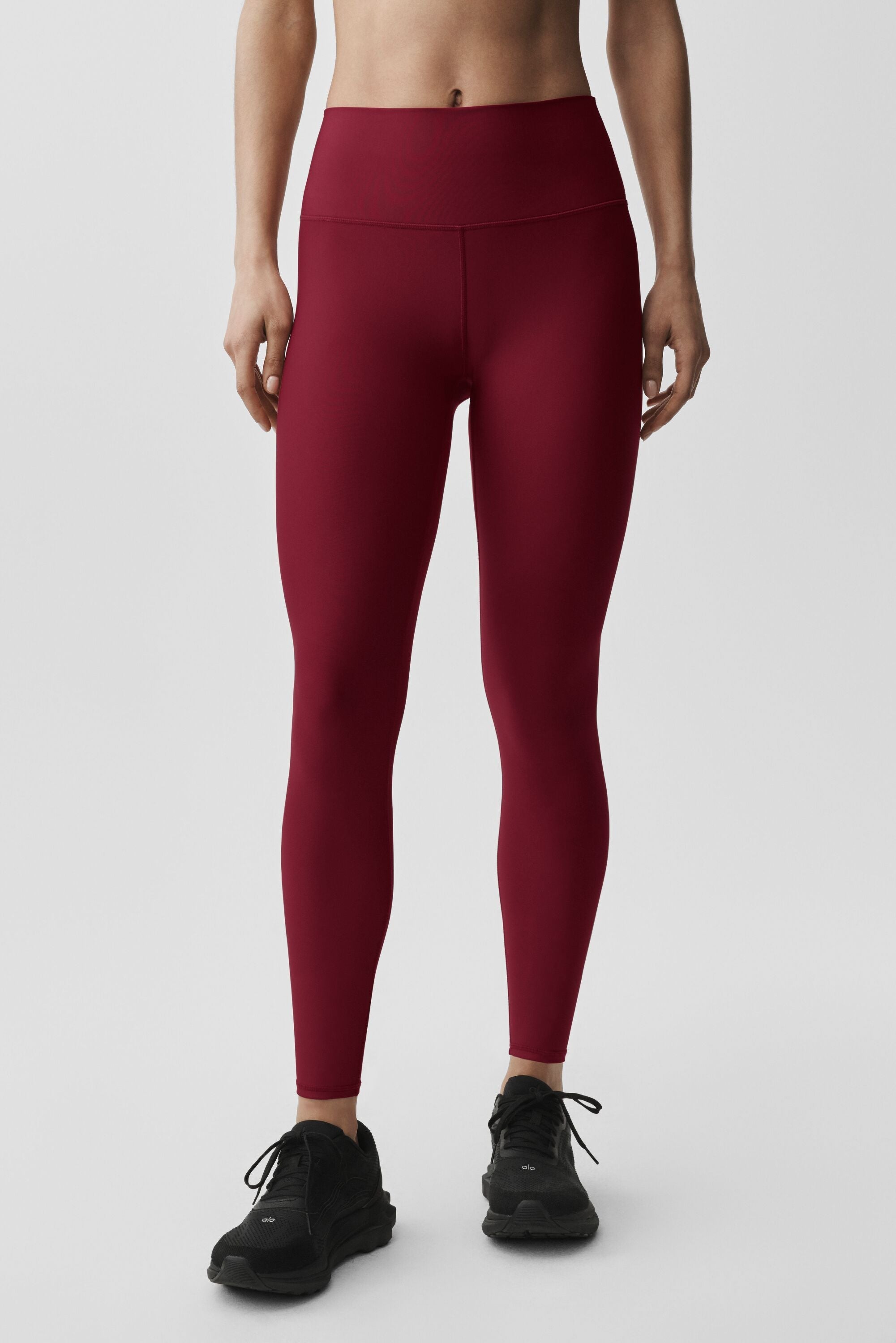 Alo Yoga 7/8 High-Waist Airlift Legging - Summer Romance Red