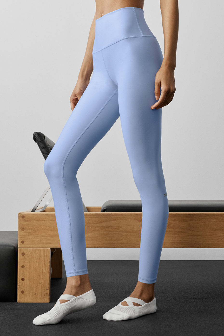 Alo Yoga 7/8 High-Waist Airlift Legging - Light Provence Blue