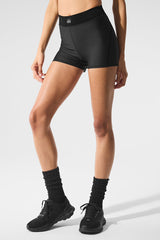 Alo Yoga Airlift High-Waist Line Up Short - Black