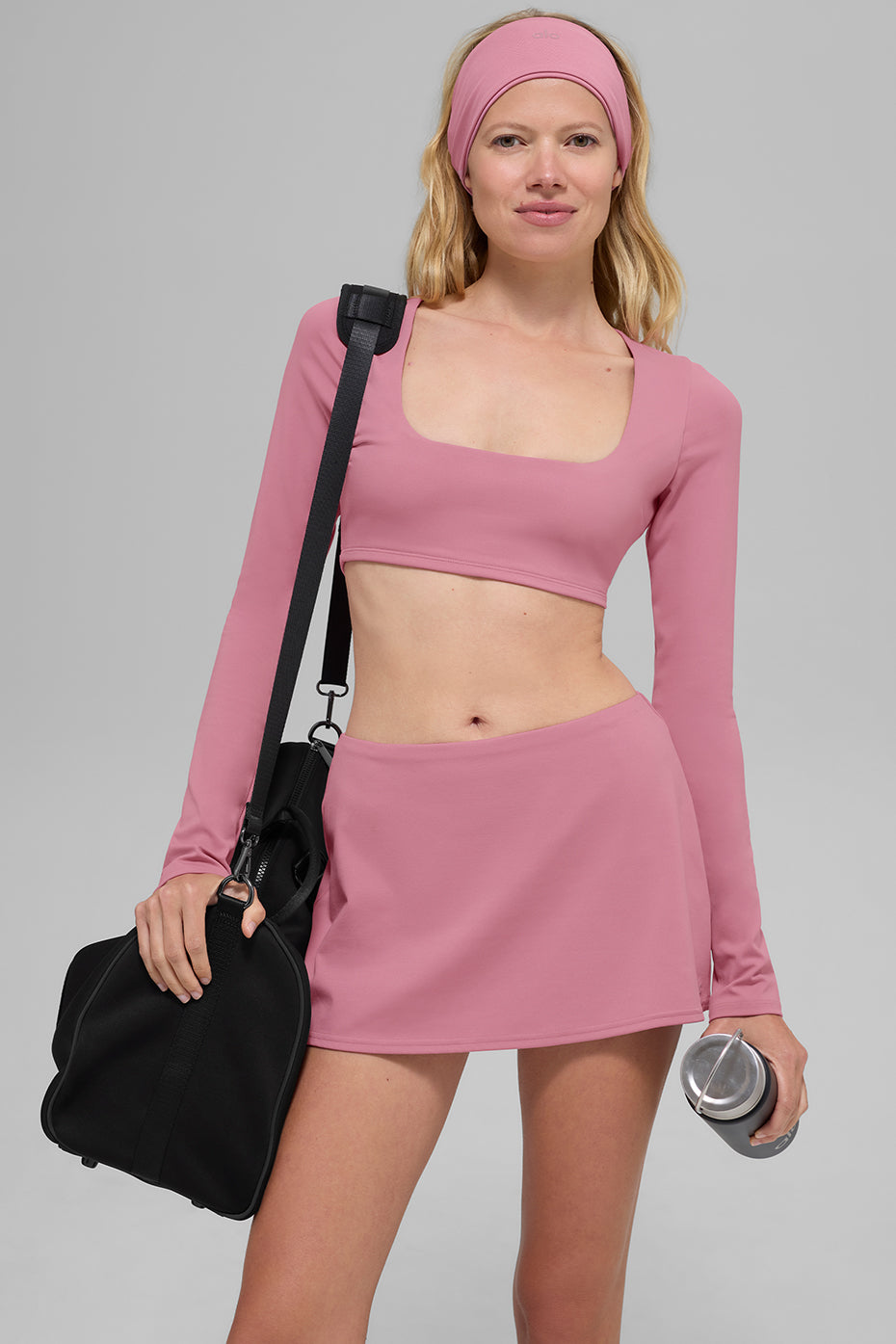 Alo Yoga ALO Softsculpt Precision Mini Skirt - Pink Wild Rose