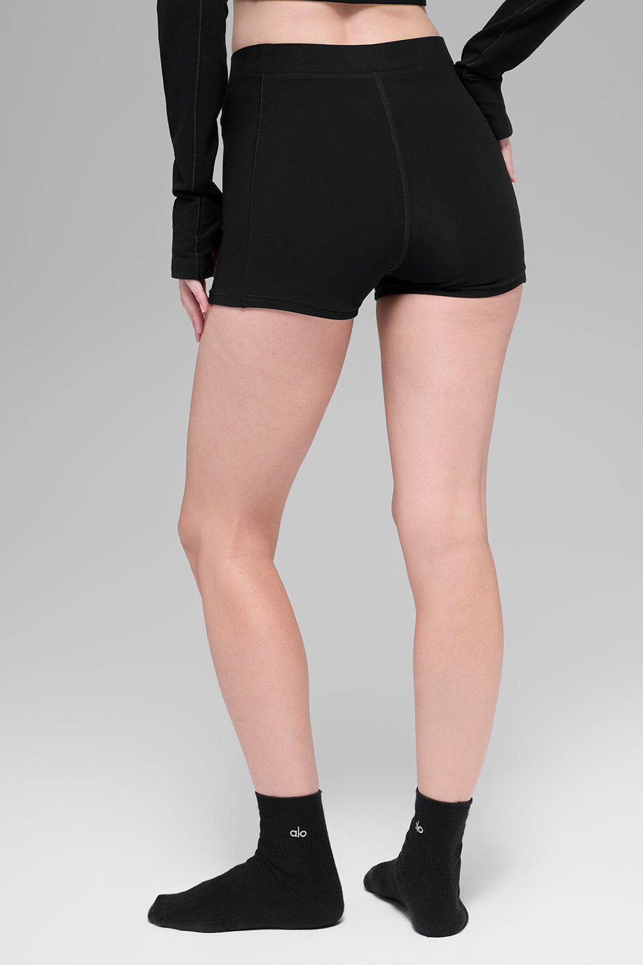 Alo Yoga Alosoft Sincere Micro Short - Black