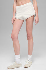 Alo Yoga Polar Fleece Retreat Short - Ivory
